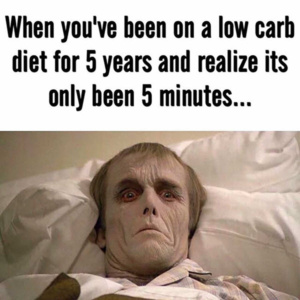 Celebrate your diet - Low carb meme